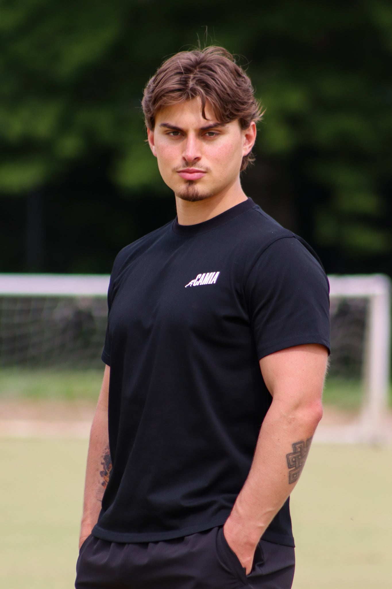 CAMIA Box Tee - Black