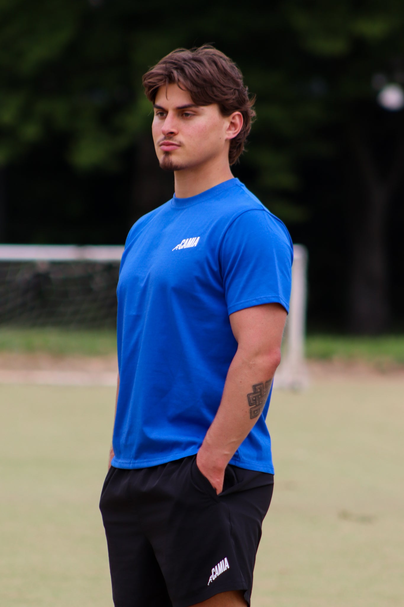 CAMIA Box Tee - Blue