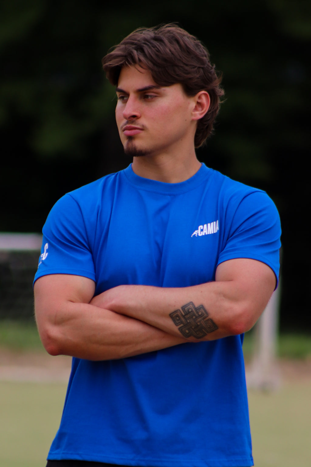 CAMIA Box Tee - Blue