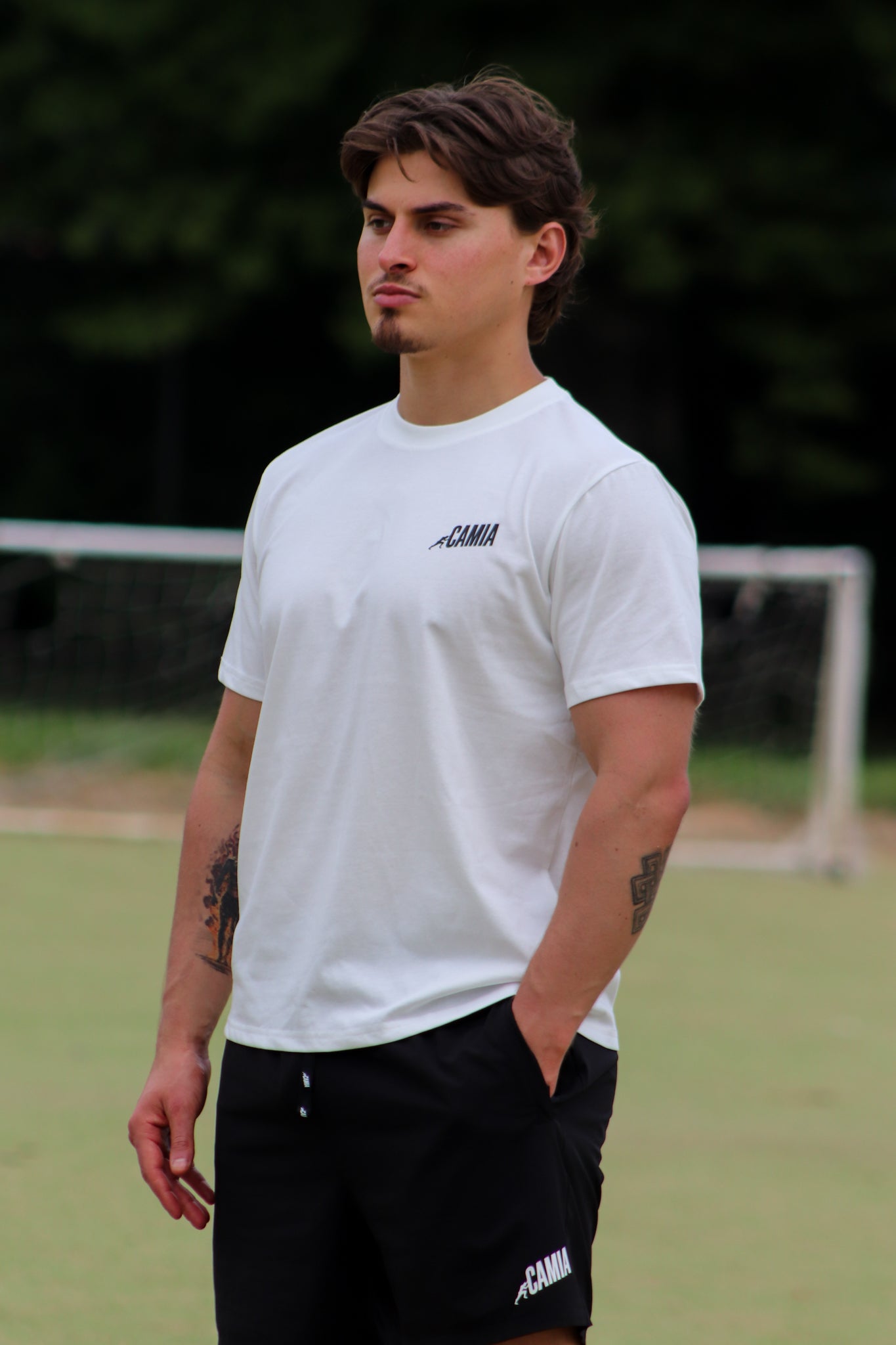CAMIA Box Tee - White