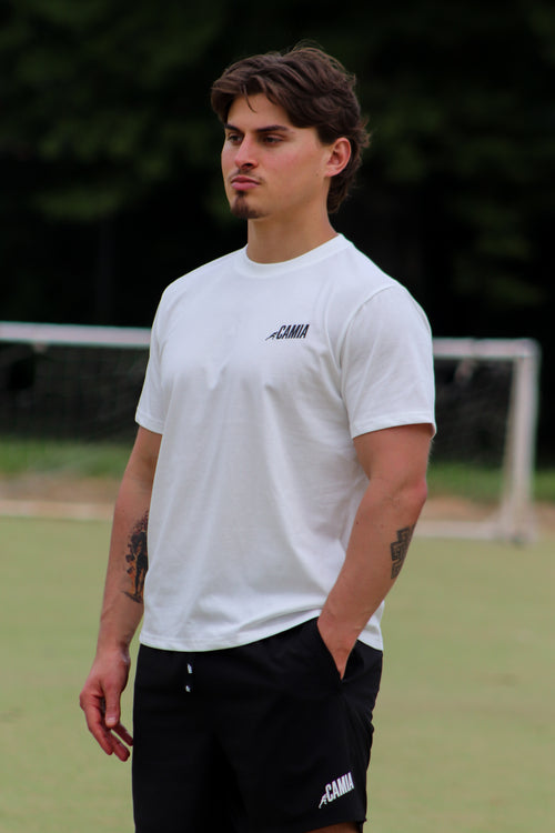 CAMIA Box Tee - White