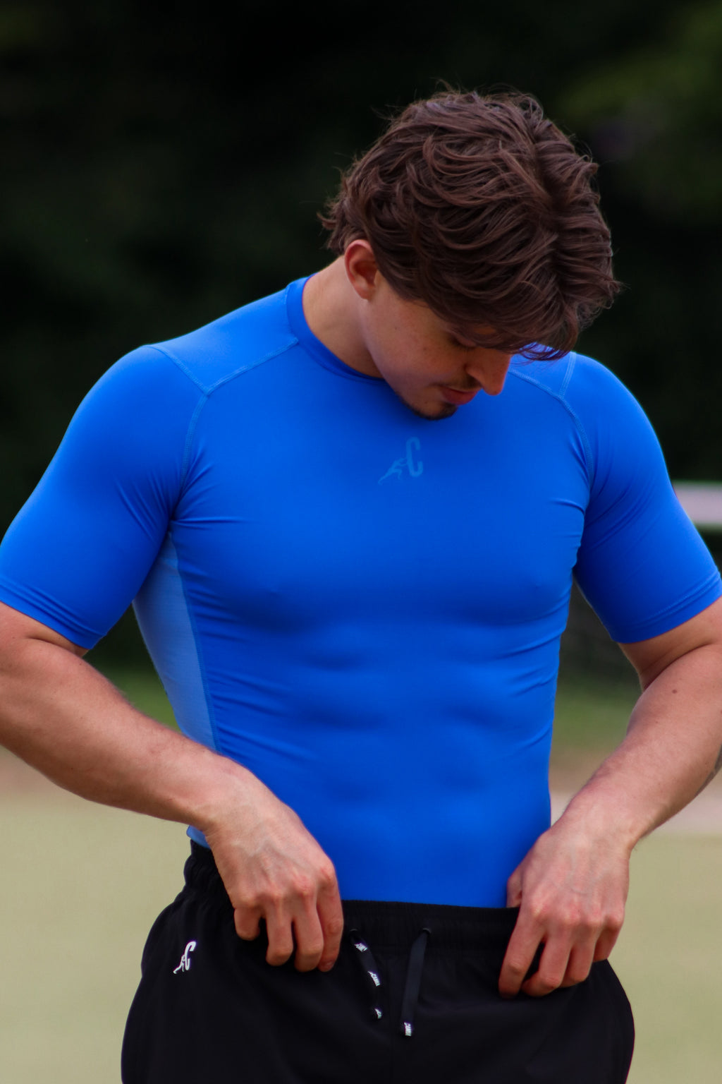 CAMIA Compression Top - Blue