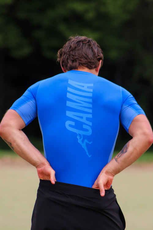 CAMIA Compression Top - Blue