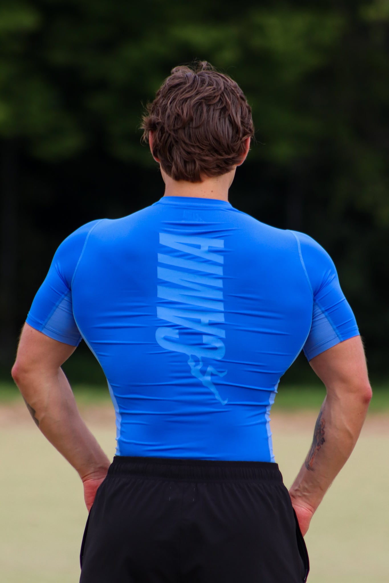 CAMIA Compression Top - Blue