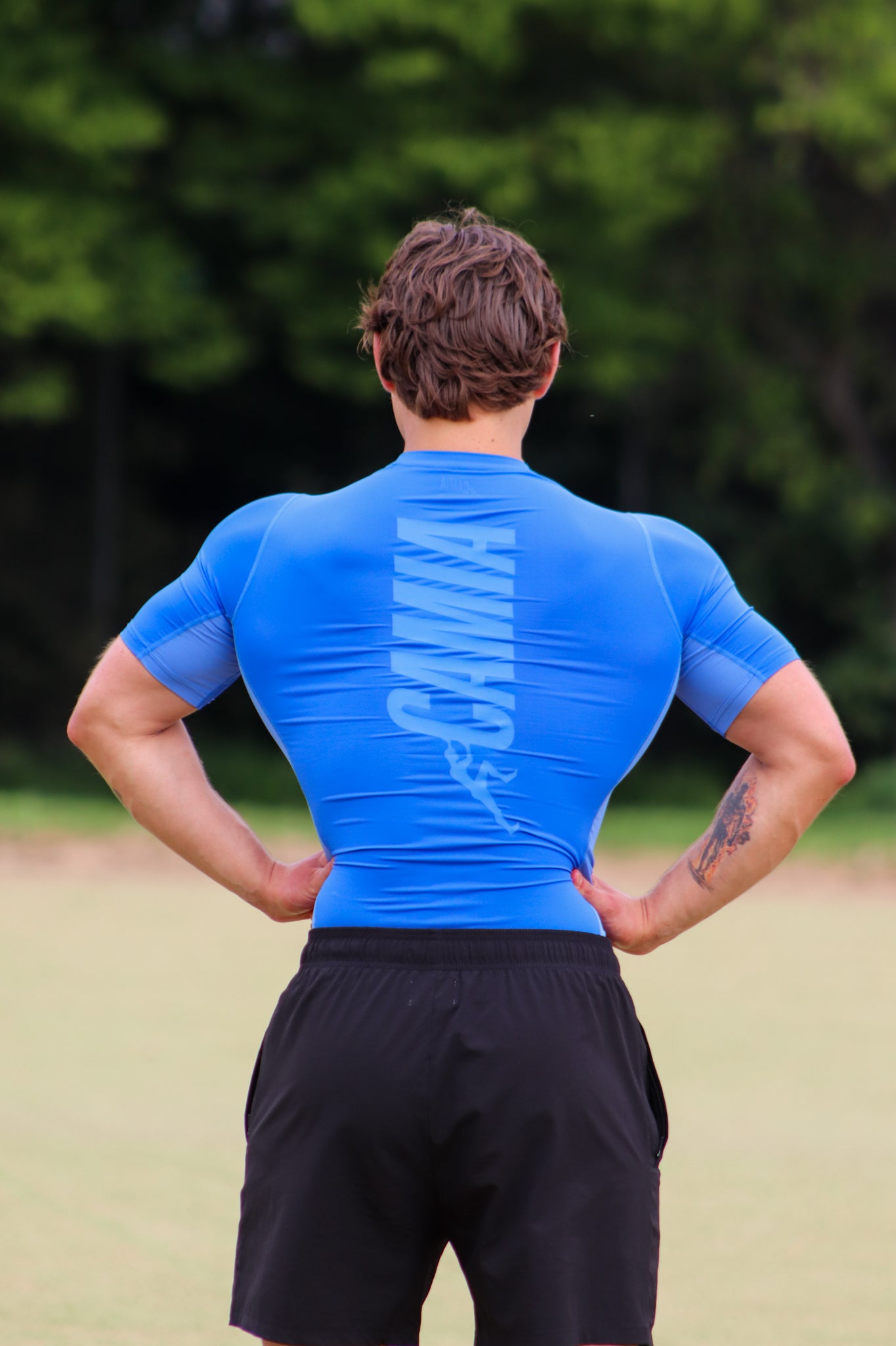 CAMIA Compression Top - Blue