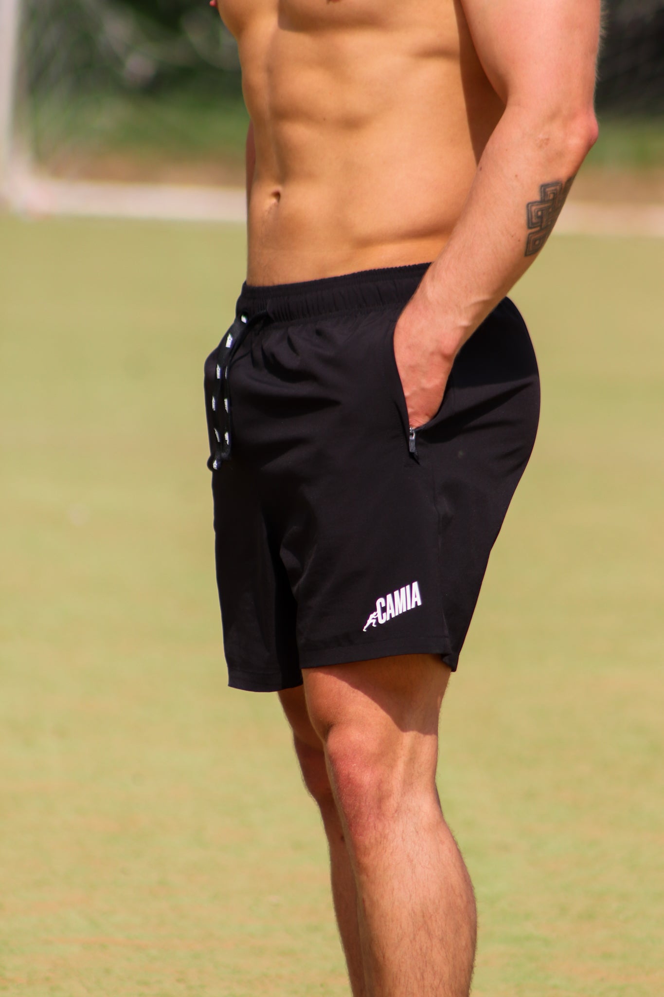 CAMIA Training Shorts 5" - Black