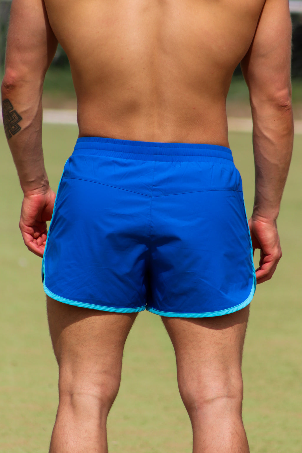 CAMIA Retro Training Short 3" - Blue